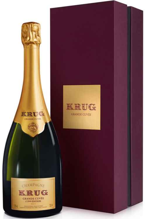 Krug Grande Cuvée Edition 172 avec étuis