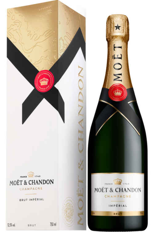 Moet et Chandon Brut Impérial avec étuis