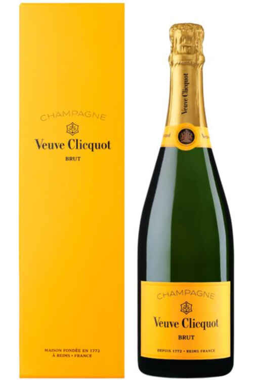 Veuve Clicquot Brut avec étuis